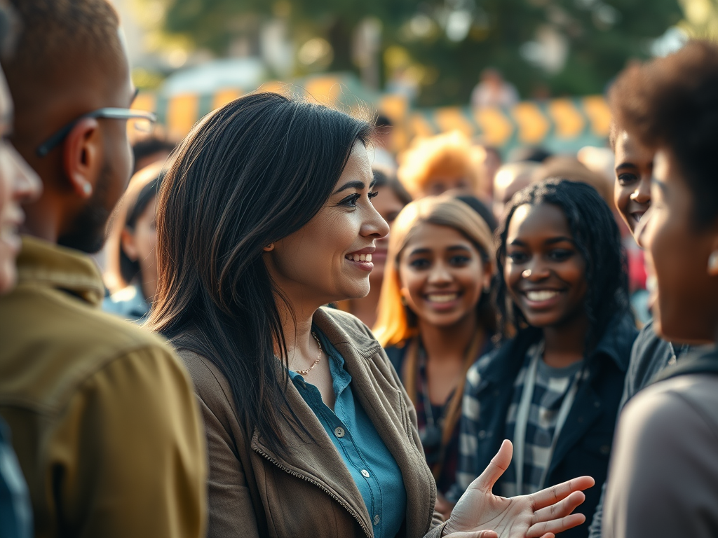 Policymaker meets with group of youth to stay accountable to their priorities